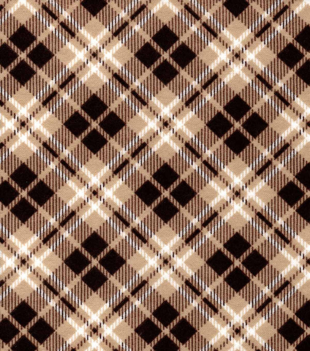 Diamond Plaid Super Snuggle Flannel Fabric