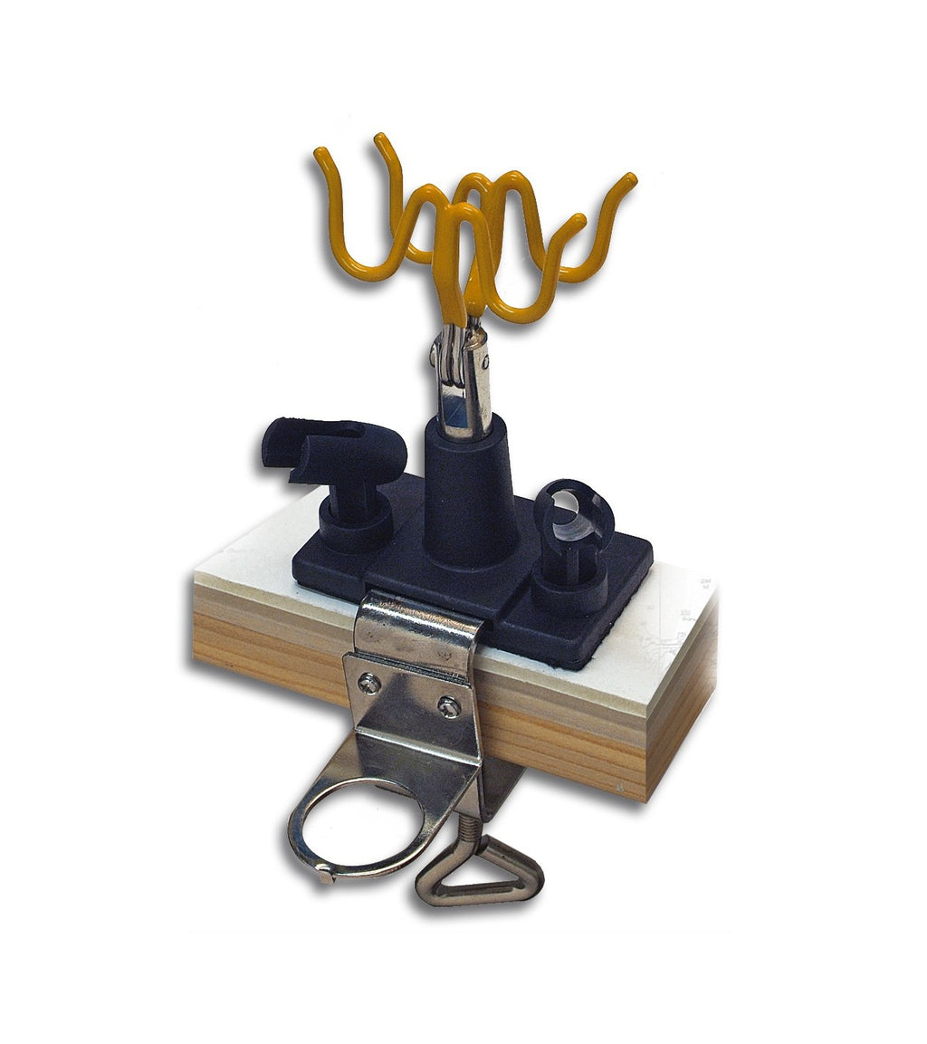 Table Support for 4 Airbrushes and Airbrush Gun