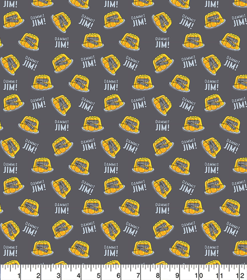 The Office Pranks Stapler Cotton Fabric
