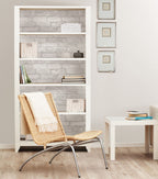 WallPops NuWallpaper Grey White Brick