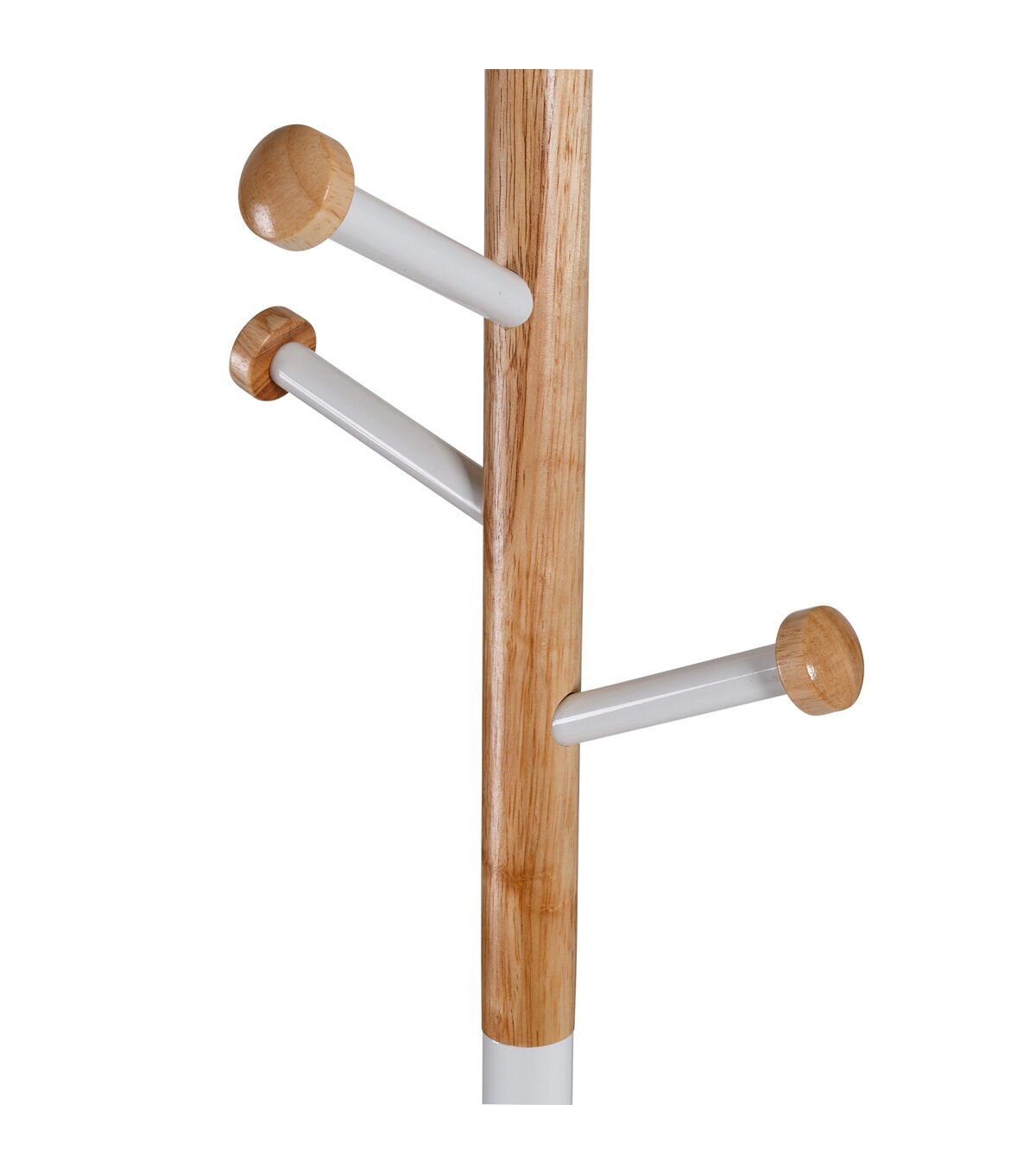 Honey Can Do 13 x 69 Freestanding Modern Coat Rack 20lbs With 6 Hooks