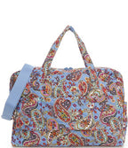 Vera Bradley Provence Paisley Weekender Travel Bag