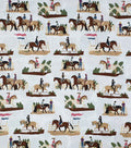 Horses Super Snuggle Flannel Fabric