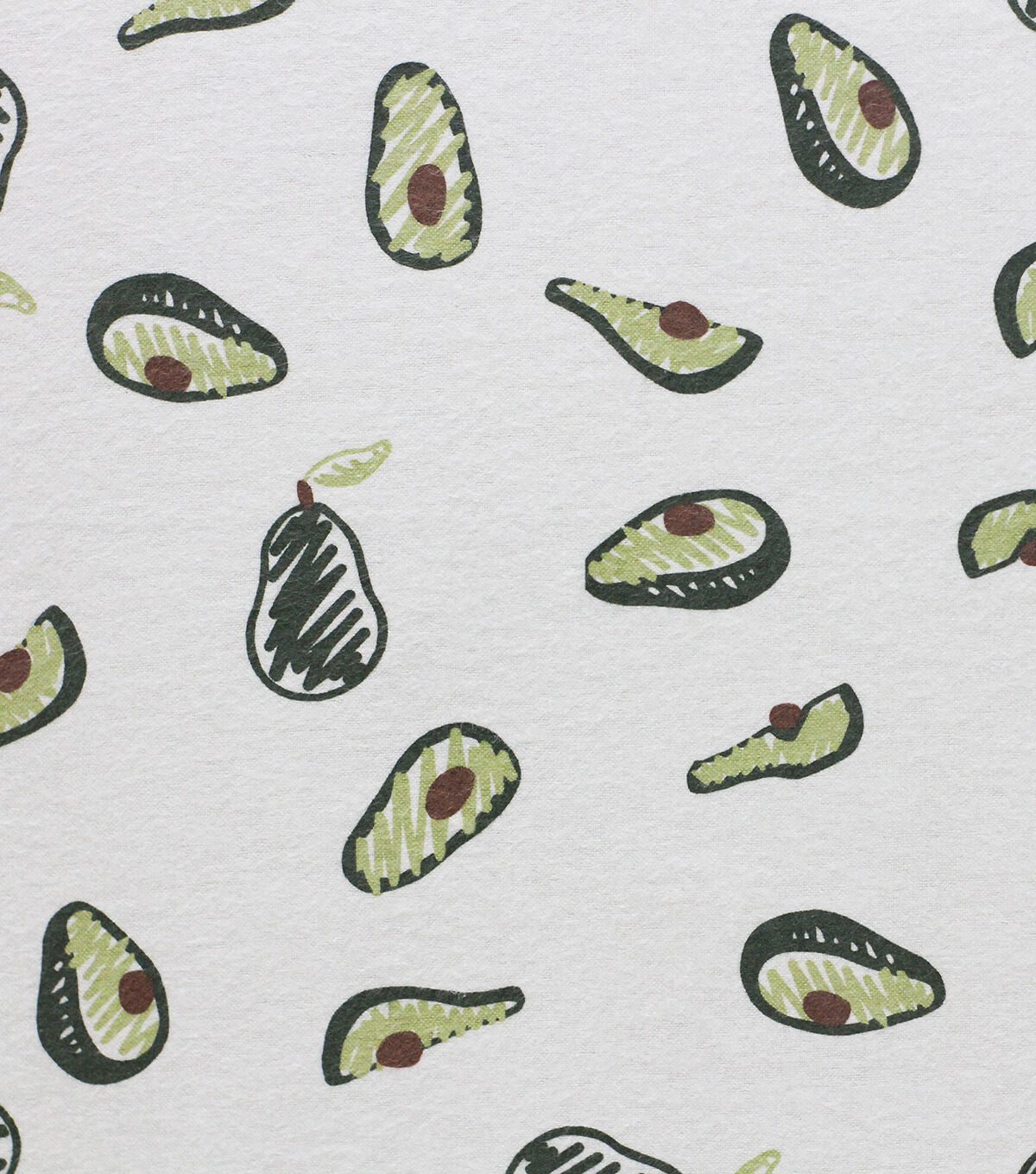 Avocado Super Snuggle Flannel Fabric
