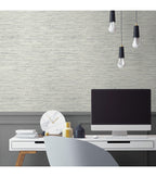 York Wallcoverings Wallpaper Grey Grasscloth