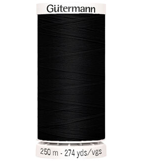 Gutermann 273yds Black & White 6 Spool Set