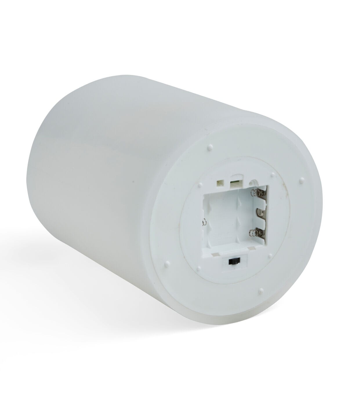 6 LED White Aurora Flame Wave Edge Pillar Candles by Hudson 43