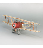 Fighter Sopwith Camel. 1:16 Wooden and Metal Aircraft Model