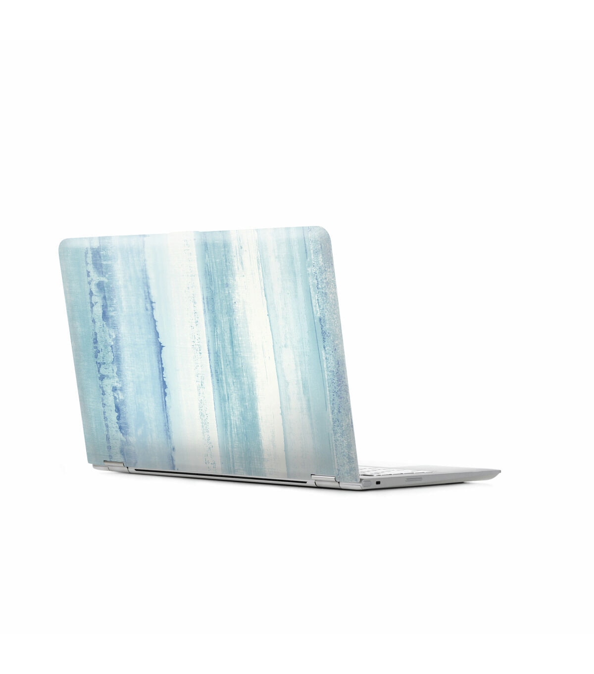 RoomMates Wallpaper Blue Watercolor Stripe