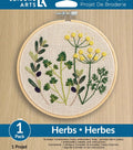Leisure Arts 6 Herbs Embroidery Kit