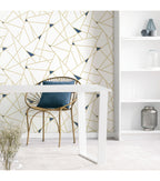 RoomMates Wallpaper Gold Fracture