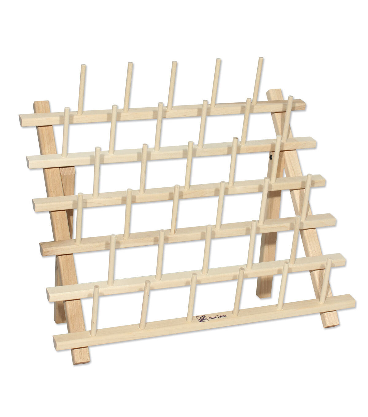 June Tailor 13 Wood 33 Peg Thread Storage Cone Rack