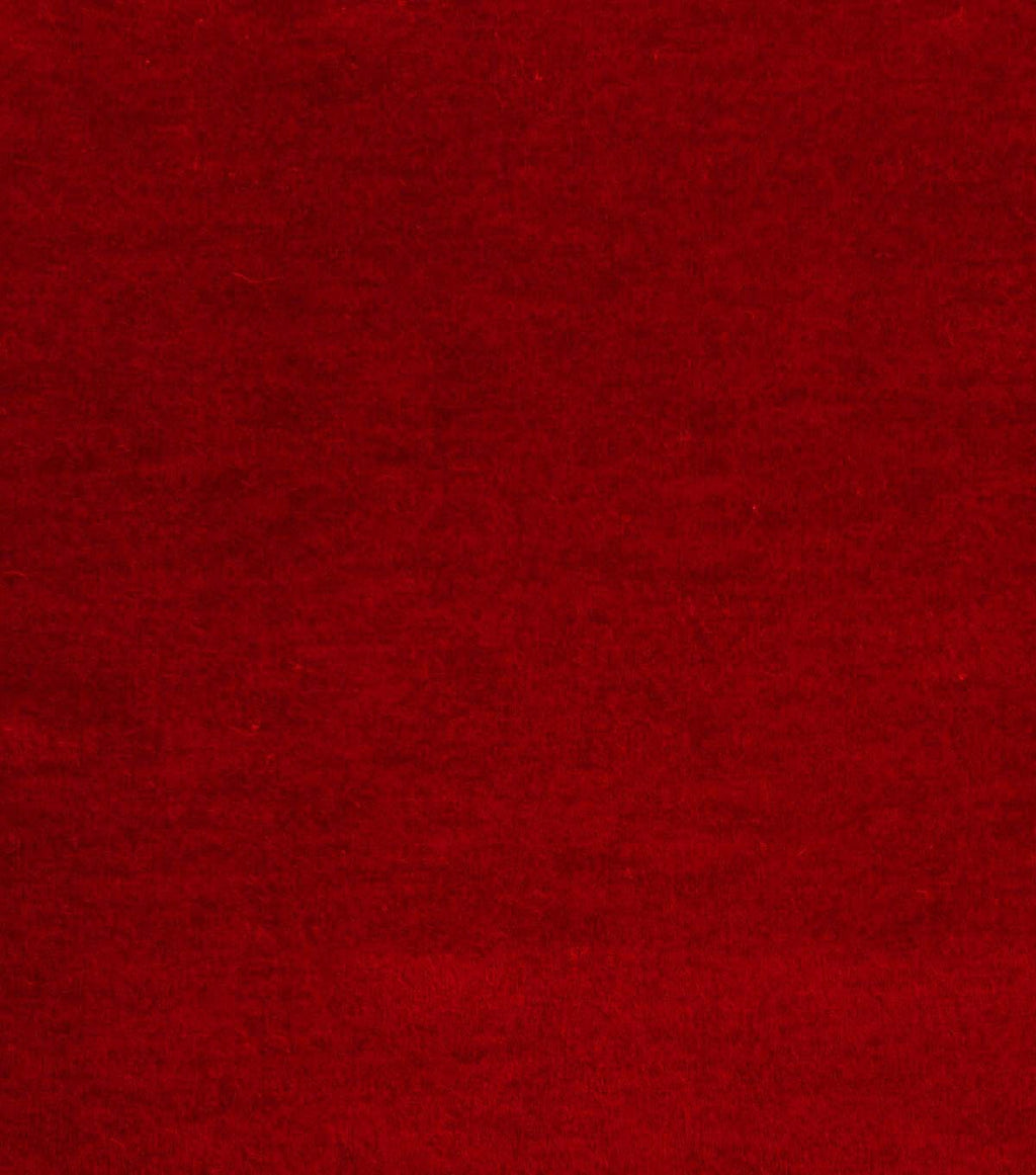 Red Heathered Luxe Flannel Fabric