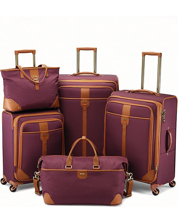 Luxe II Collection Softside Long Journey Expandable Spinner Suitcase