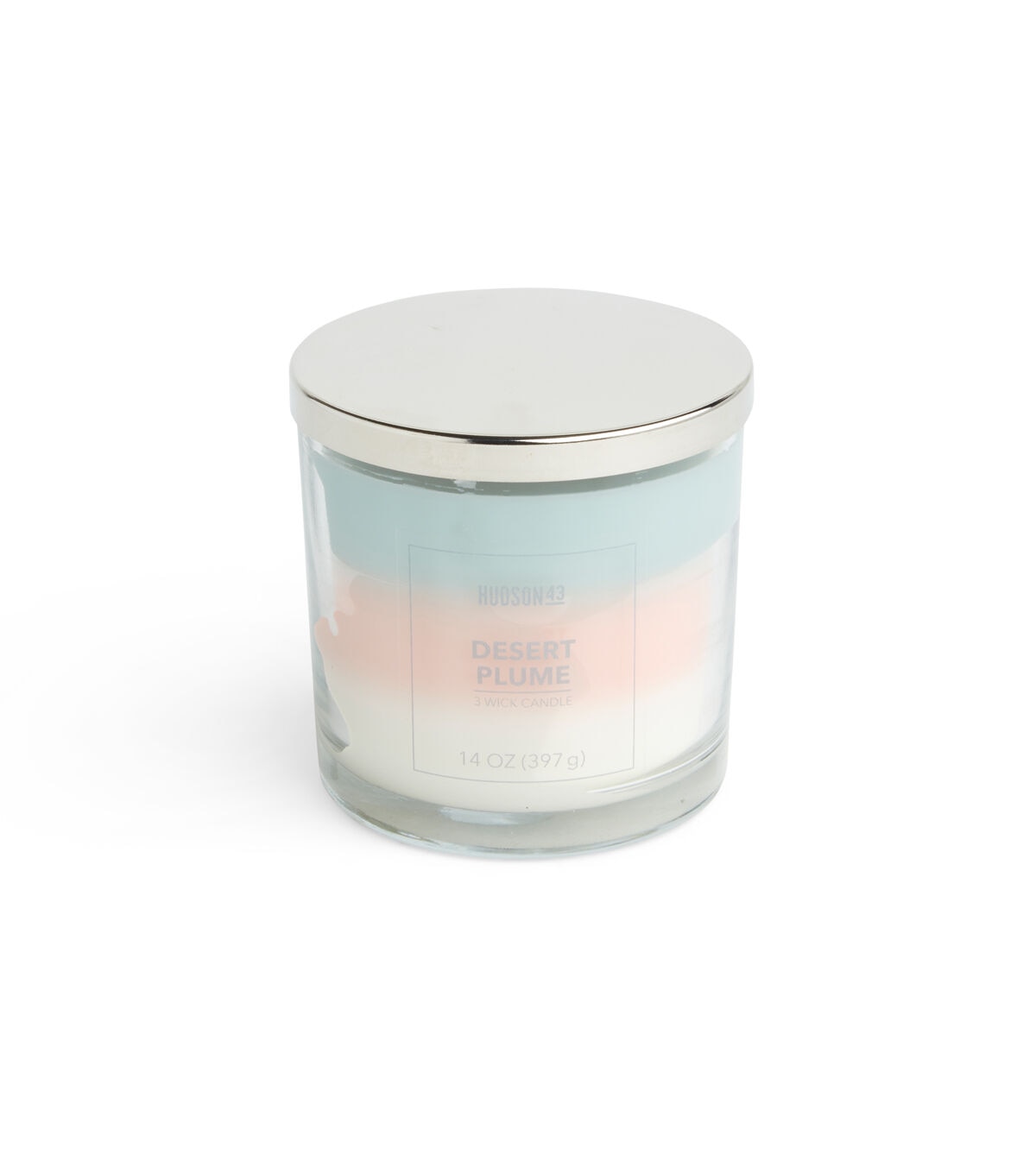 14oz Desert Plume 3 Wick Scented Jar Candle by Hudson 43