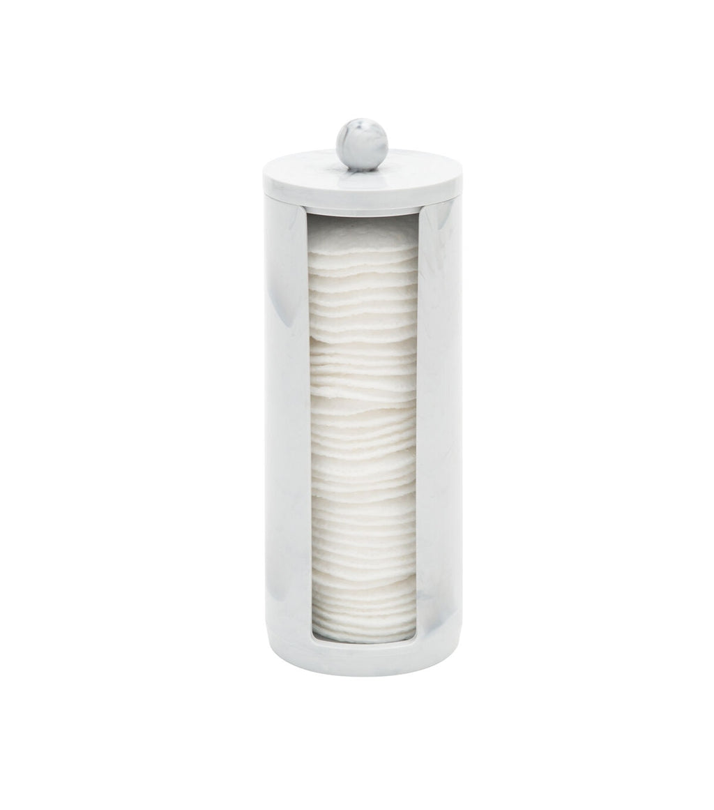 Simplify 8 Marble Cotton Pads Holder