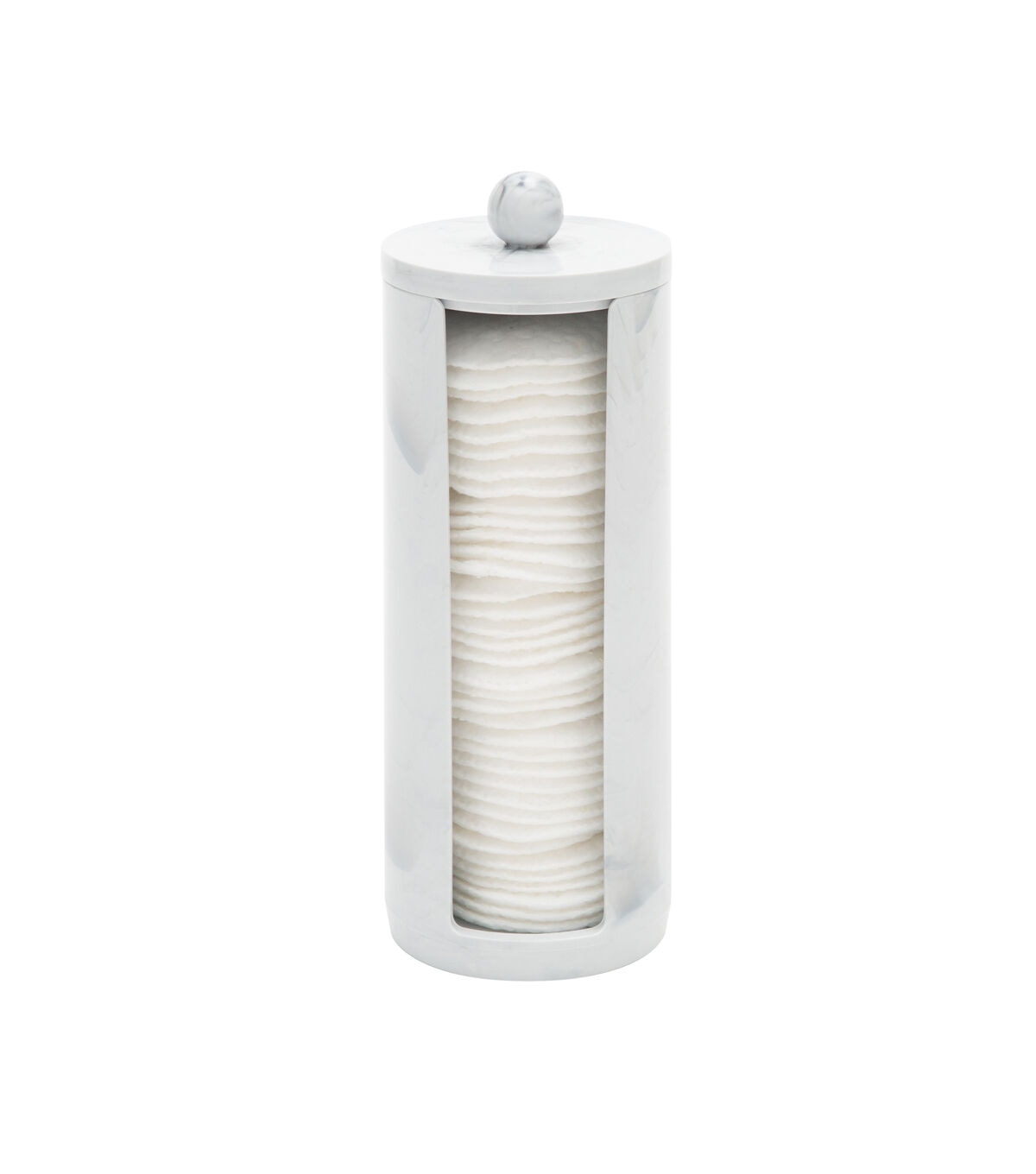Simplify 8 Marble Cotton Pads Holder