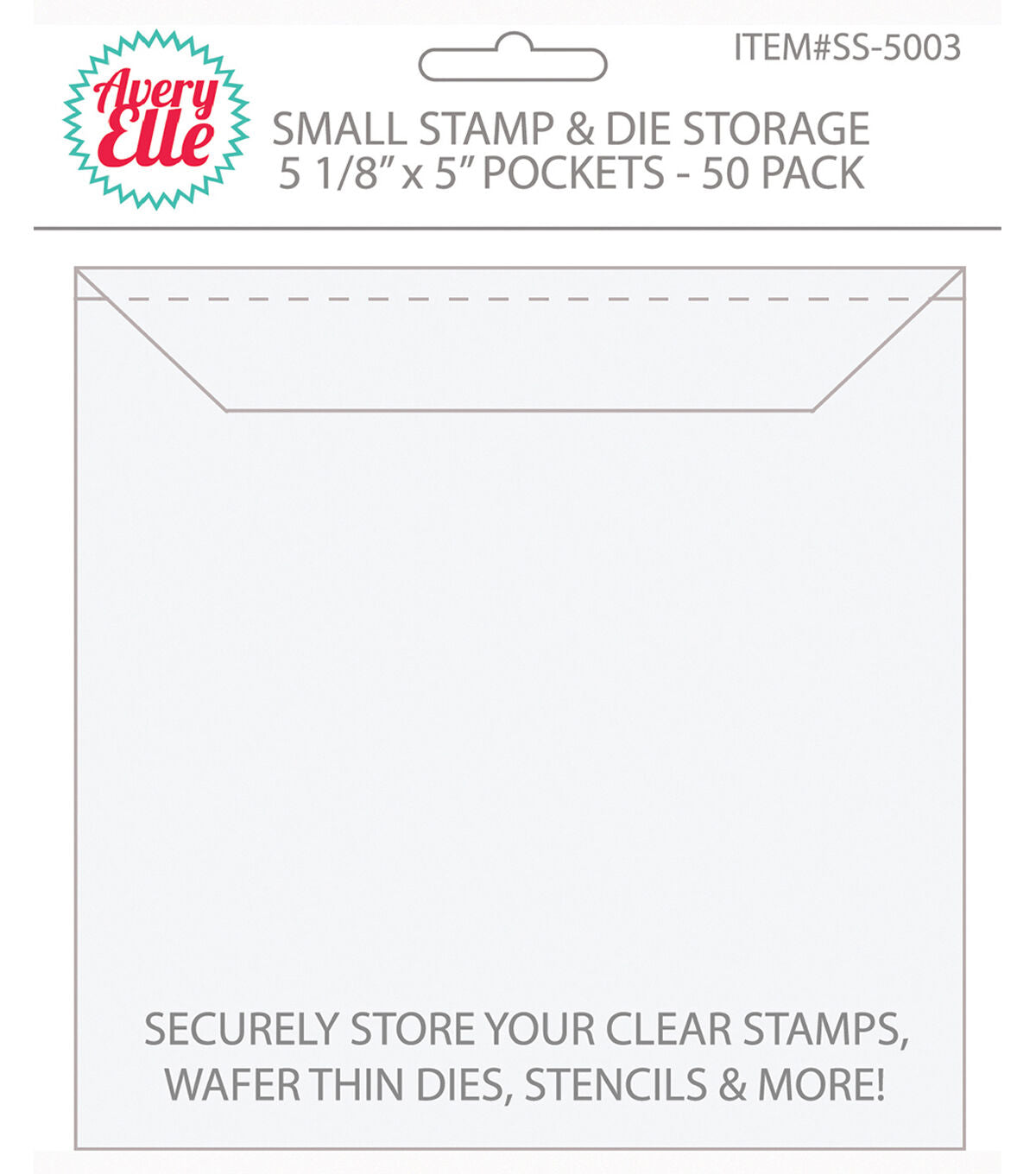 Avery Elle 5 Stamp & Die Storage Pockets 50pk