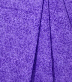 Purple Floral Illusions Quilt Cotton Fabric by Keepsake Calico