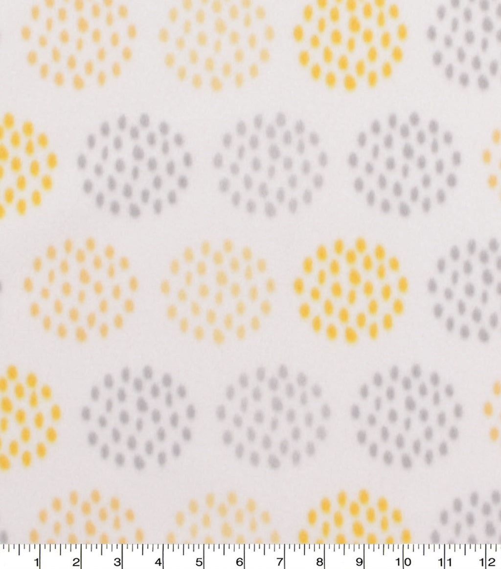 Baby Dots Blizzard Fleece Fabric
