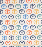 Earth Peace Blizzard Prints Fleece Fabric