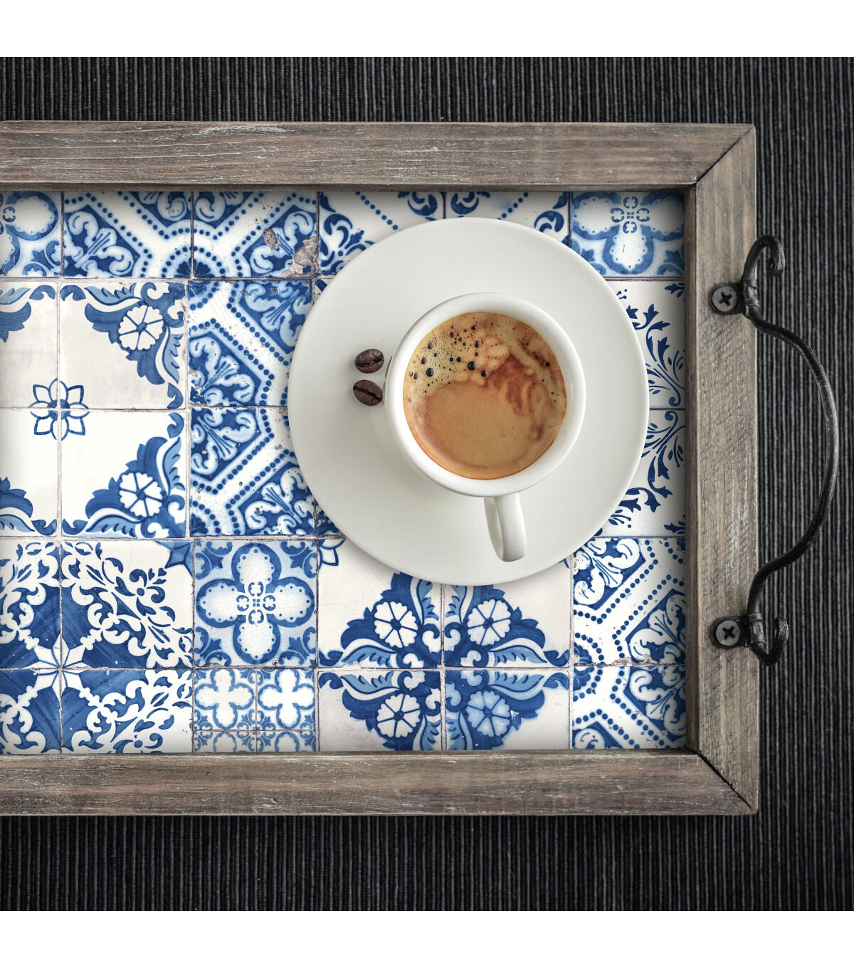 RoomMates Wallpaper Mediterranean Tile