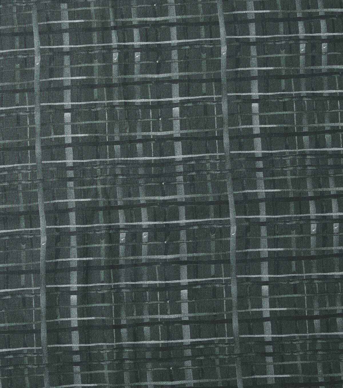 Black Plaid Quilt Cotton Fabric by Keepsake Calico