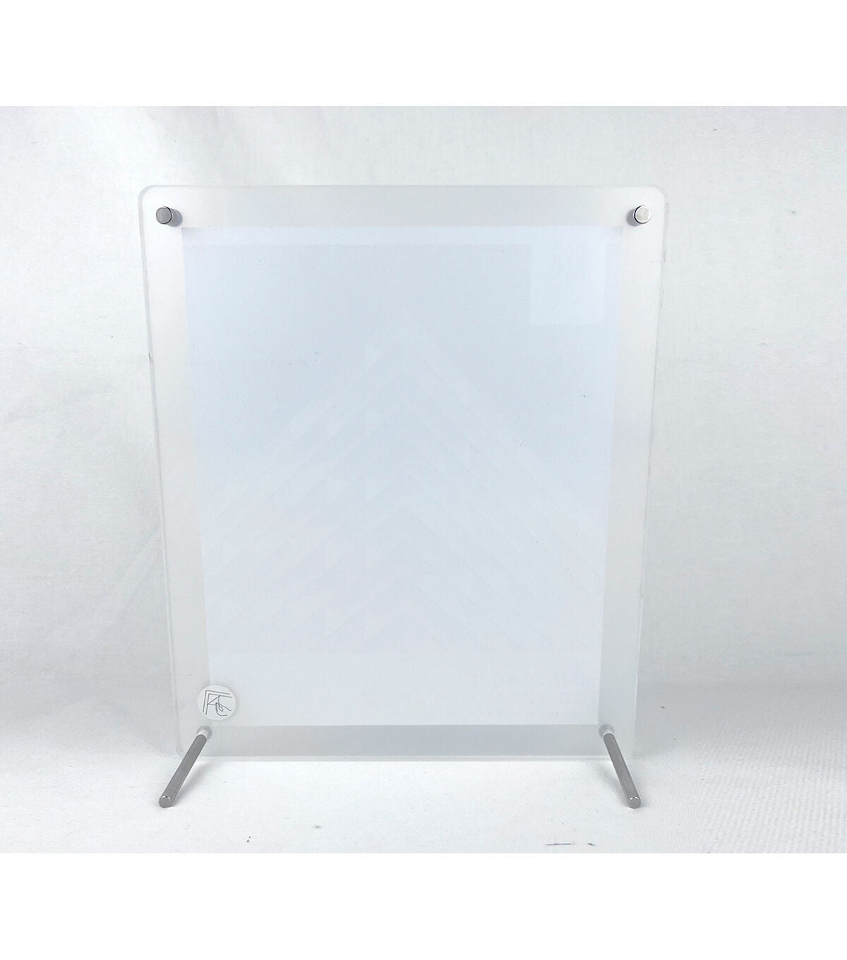 8 x 10 Acrylic Tabletop Picture Frame With Metal Legs by Place & Time