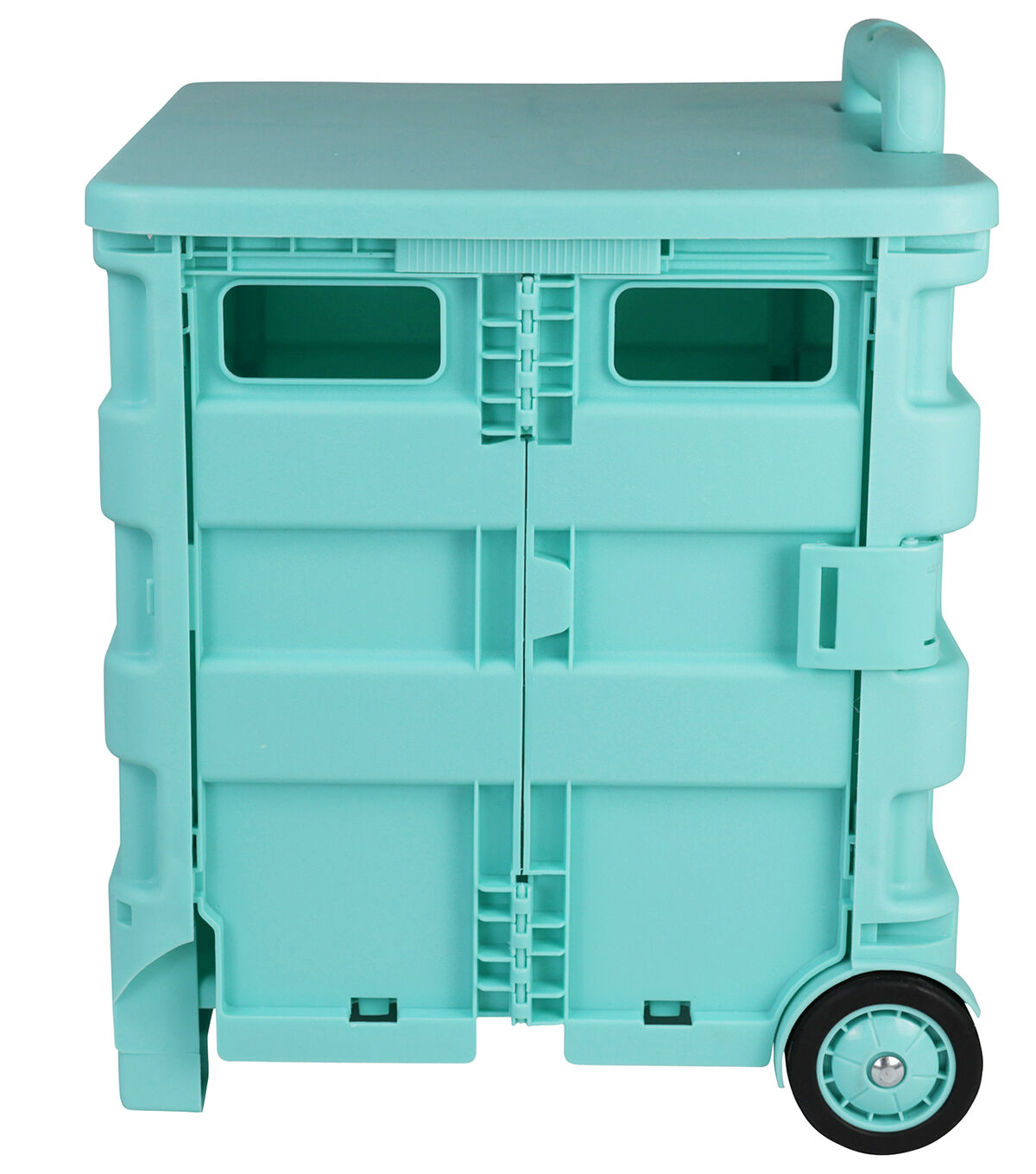 Everything Mary 16 Light Green Plastic Collapsible Cart Organizer