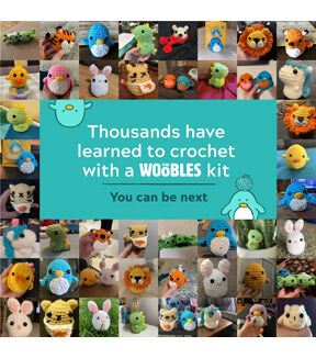 The Woobles 4.5 Roosevelt The Moose Crochet Kit
