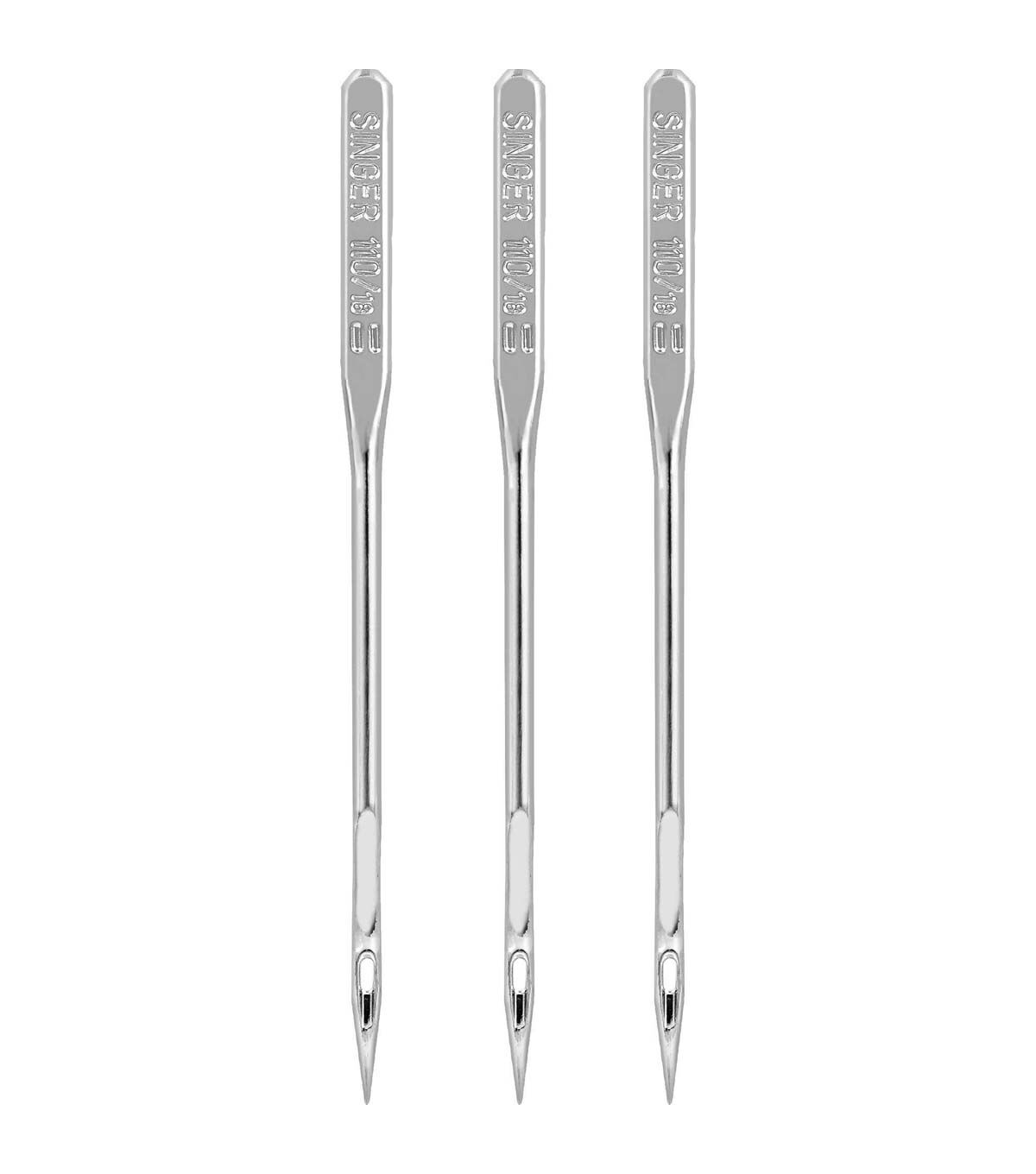 SINGER Universal Heavy Duty Sewing Machine Needles Size 110/18 3ct
