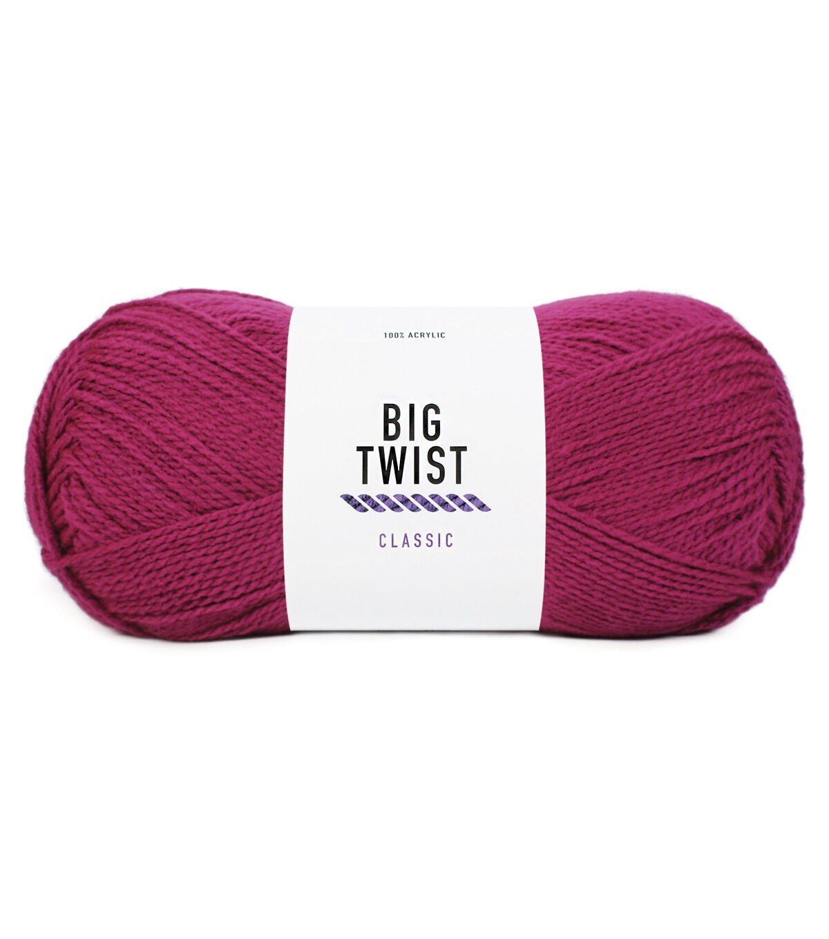 644yds Rainbow Bulky Acrylic Yarn by Big Twist