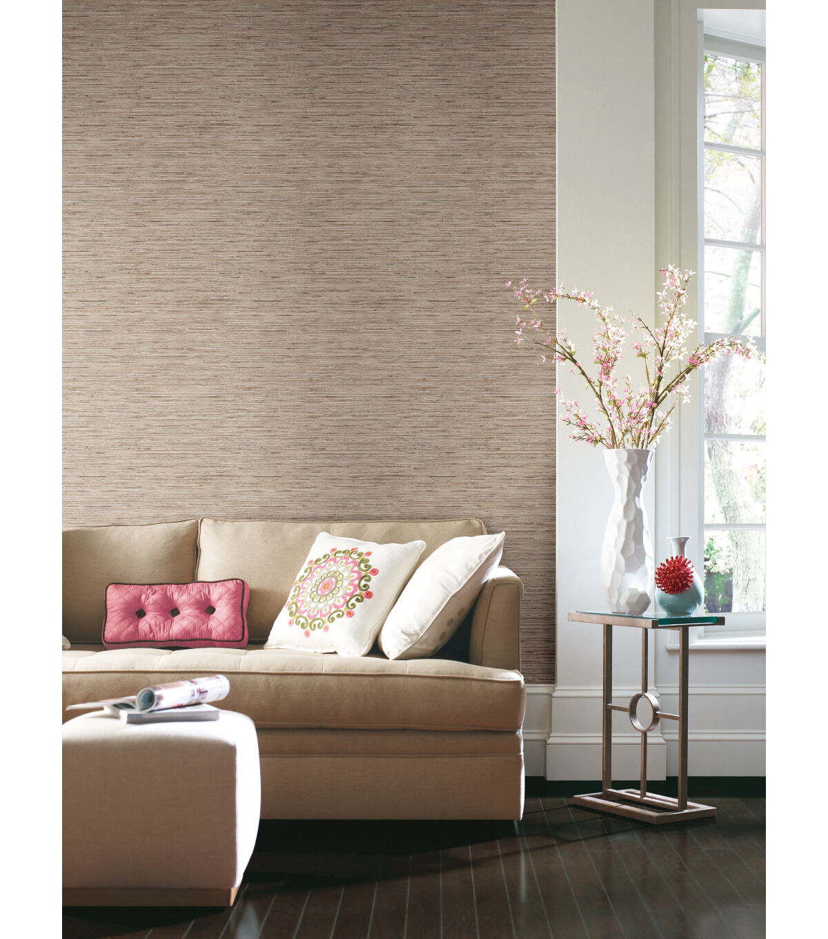 RoomMates Wallpaper Grasscloth